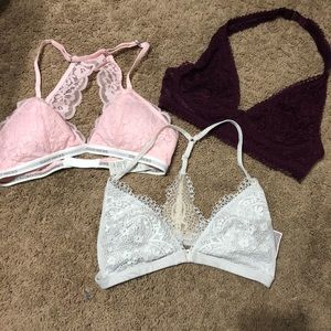 VS bralettes